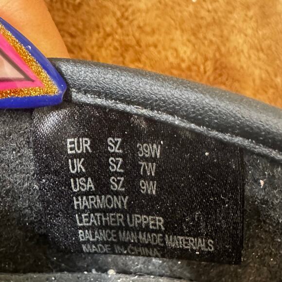 Cherokee Authentic Women’s Black Workwear Harmony Leather Slip-on Clogs Size 9 - Picture 5 of 9